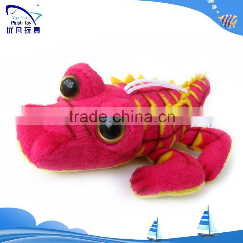 plush animals big eyes crocodile/keychain crocodile child toy/wholesale stuffed toys for promotion