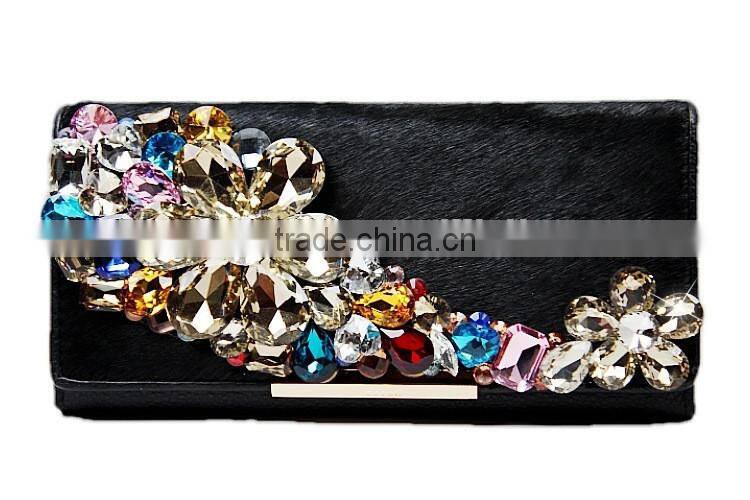 Womens Weaved Satin Party Evening Bag Handbag Wedding Clutch Purse Shoulder Bags