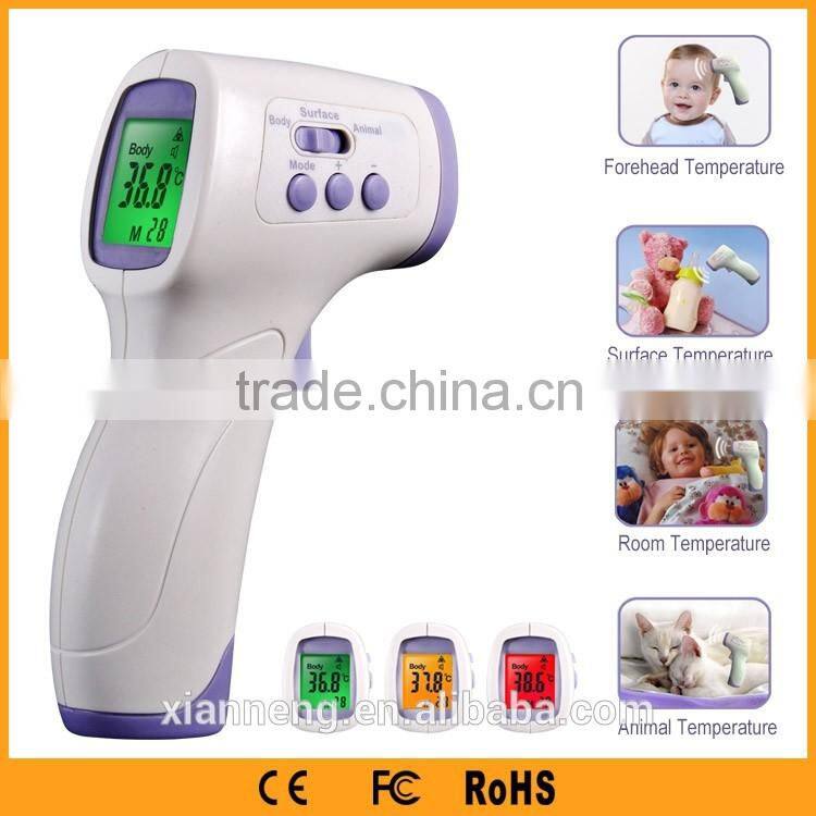 Non-Contact IR Infrared digital gun type Thermometer Measure Forehead temperature