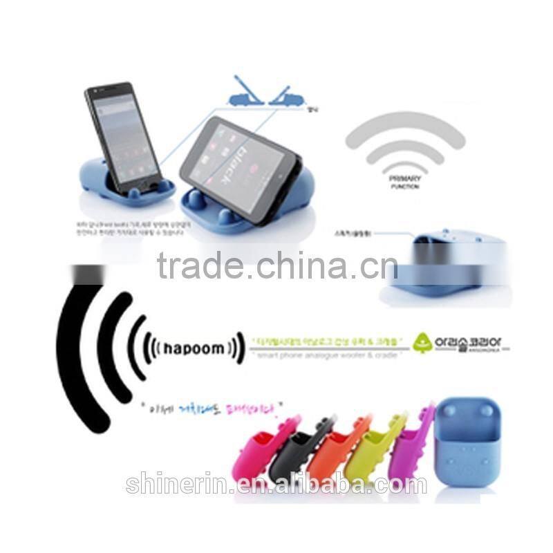 Shinerin powerless extra loud speaker silicone mobile phone amplifers