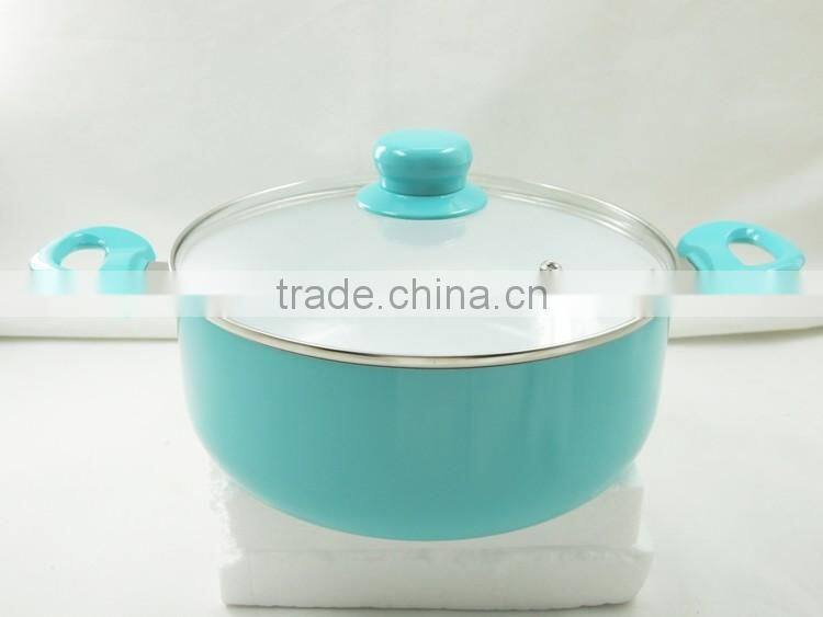 MSF-6688-casserole pot pressing aluminum cookware casserole hot pot