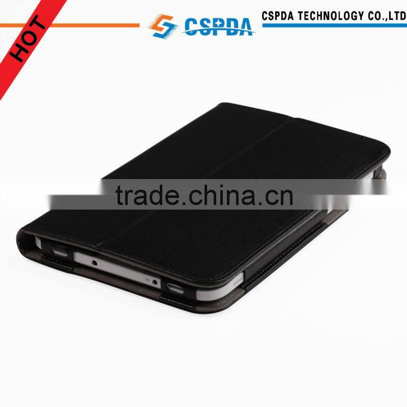 Factory price folio back stand leather case cover for Acer Iconia W3-810 Tablet