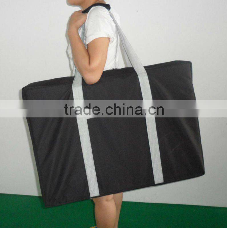 folding Barbecue BBQ Table with iron pan&lamp holder