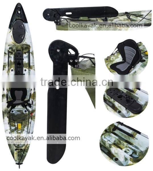 dace pro angler kayak fishing with pedals