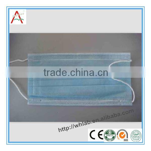 Disposable face mask for food service