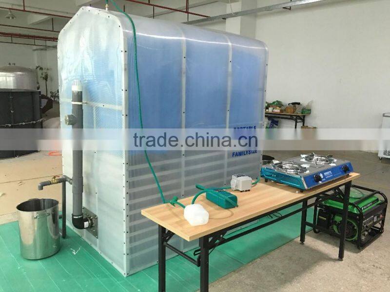 portable PUXIN pvc biogas digester slurry