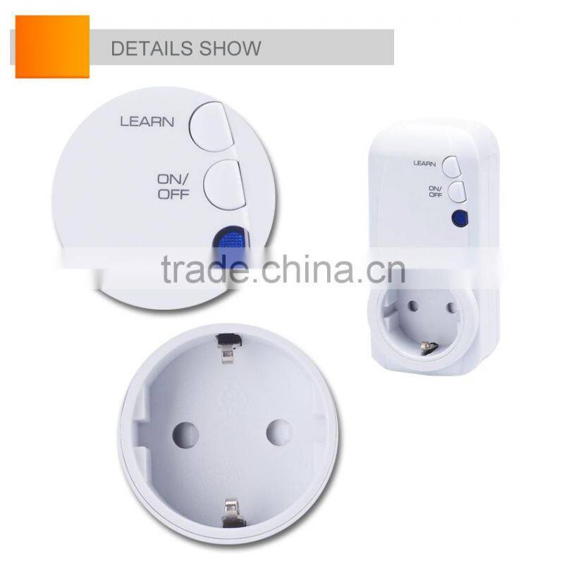press button home automation system wireless remote control switch socket
