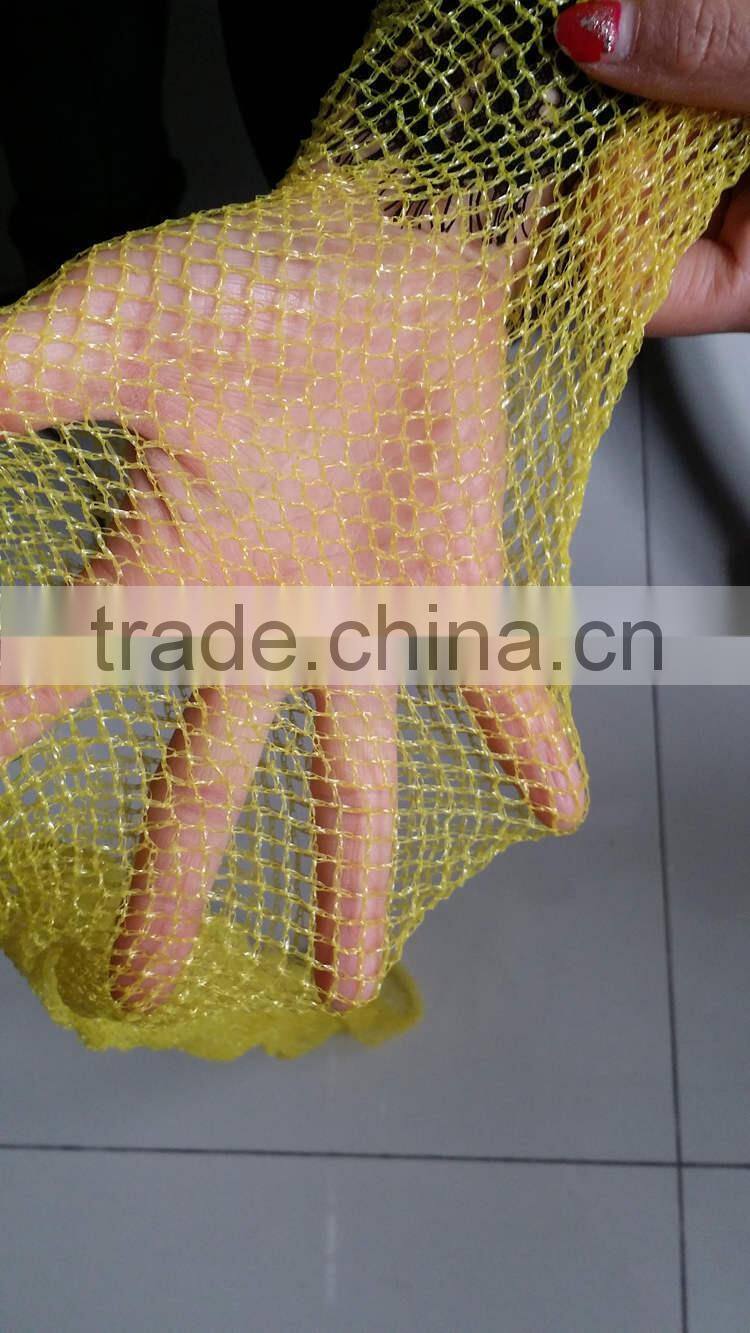 Knitted sleeve nets,vegetable fruit mesh bag wholesale