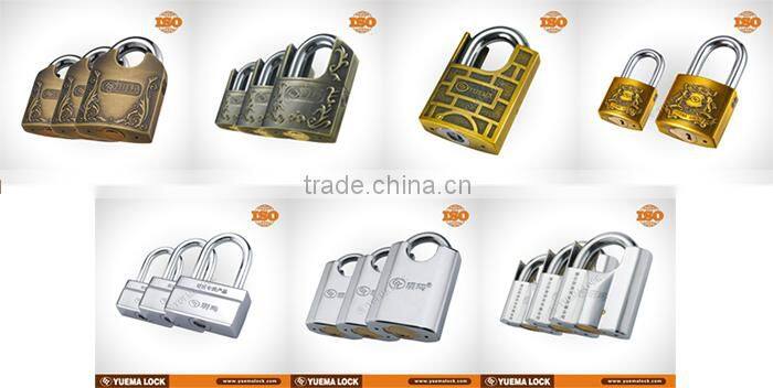 High quality / hot sale / tri-circle brass padlock