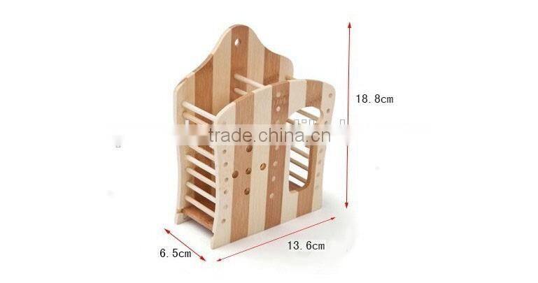 High Quality Double Row Bamboo Chopsticks Holder