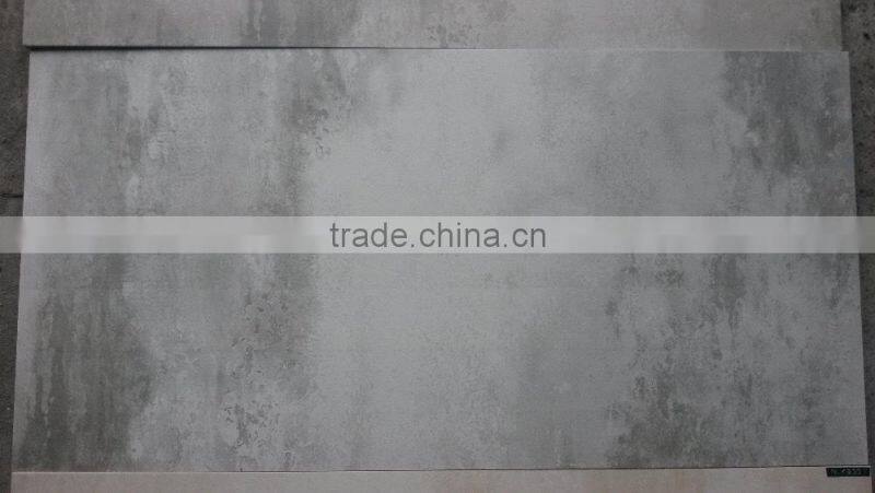 2015 new design 450*900mm grey color non slip porcelain rustic tiles