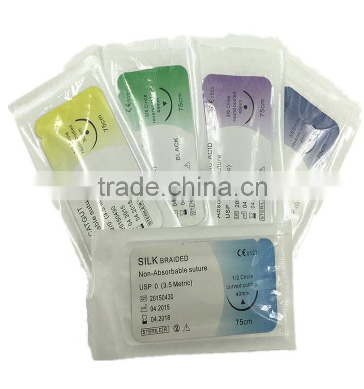 Silk Suture Non-Absorbable Surgical Suture