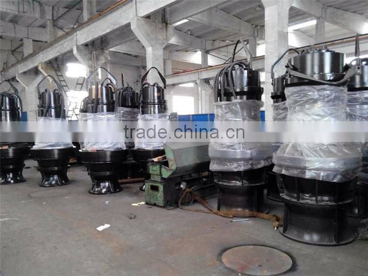 High pressure submersible water propeller pump pumping machine