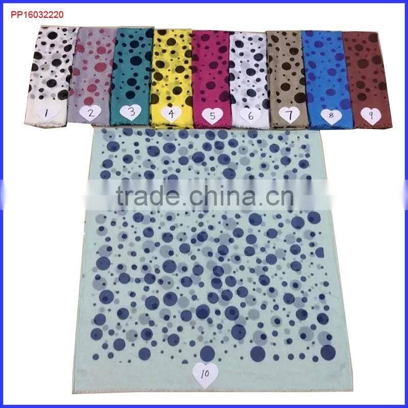 2016 cashew flower printed lady scarf