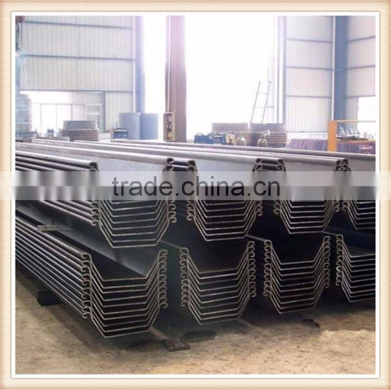 Japanese Standard SY295 U-shaped Steel Sheet Pile