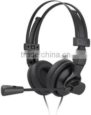 Call Center Headset with Microphone for PC computer Skype QQ