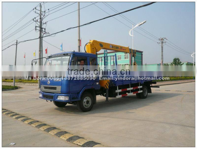 Dongfeng truck with crane,truck mounted crane