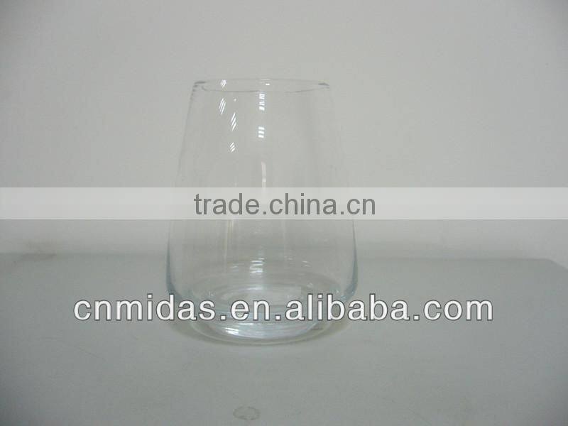 Hand blown crystal whisky glass