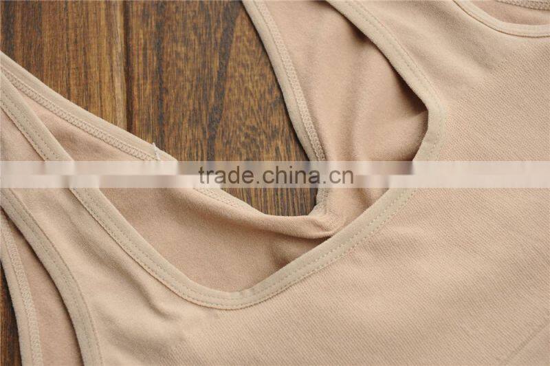 Wholesale seamless ladies sexy lingerie yoga sports bra