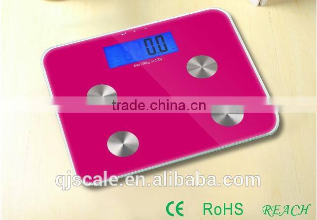 Electronic Digital Body Fat Scale with back light LCD