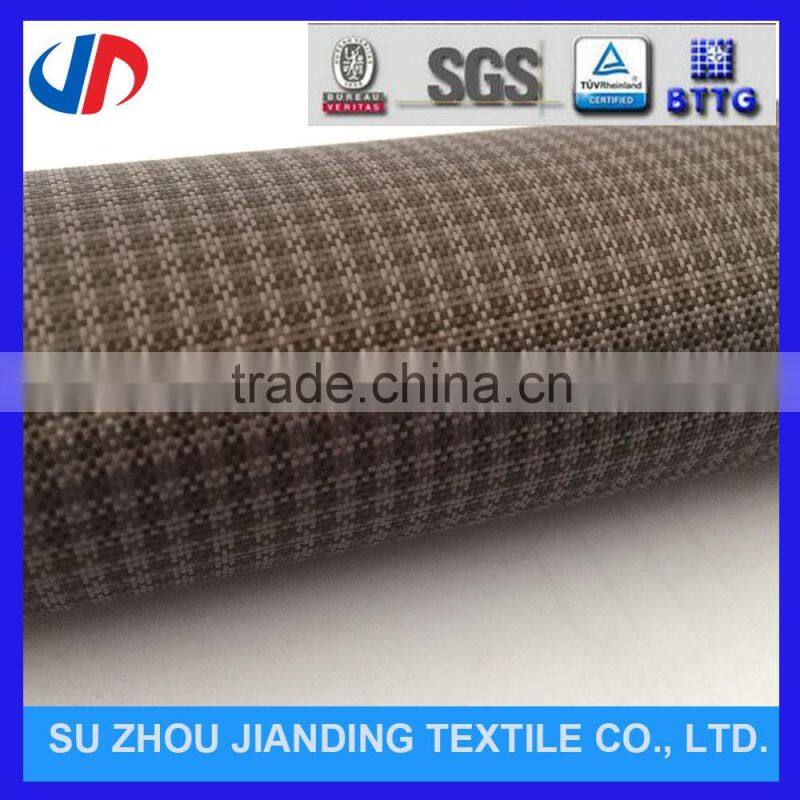 420D Two Tone Cation Lattice Polyester Oxford Fabric