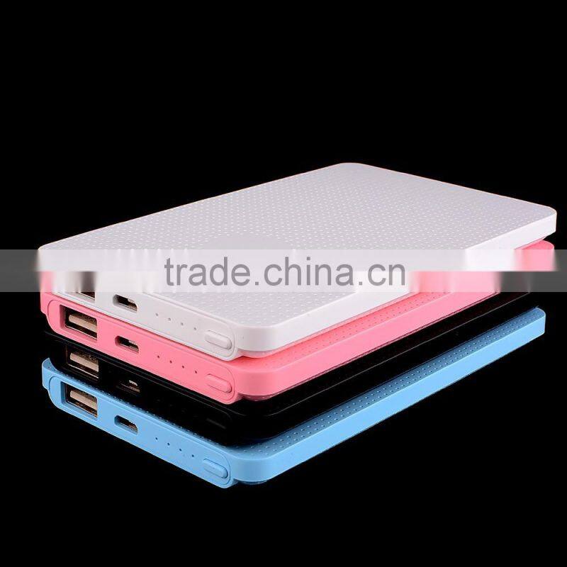 External portable charger blue giveaway made in china 4000mah power bank for lenovo