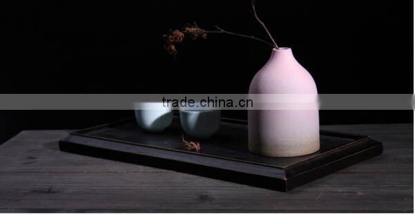 Coarse Pottery Frosted Gradient Ceramic Vase HB11