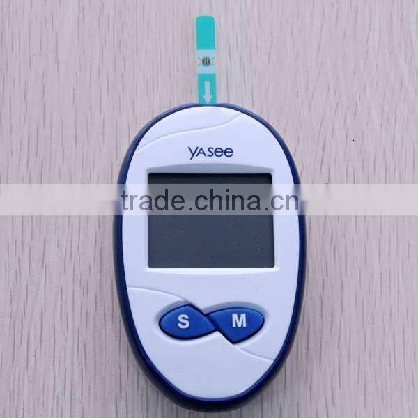 home and hospital use no code blood glucose meter Yasee