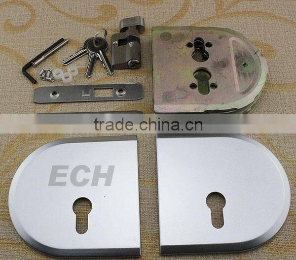 high class iron glass cabinet key lock