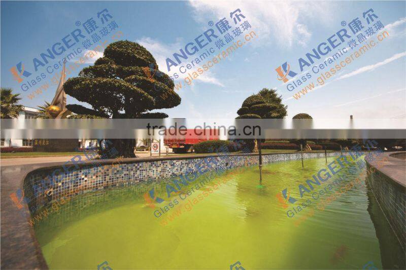 KANGER ceramic fritted glass, smooth surface,colored silk printed