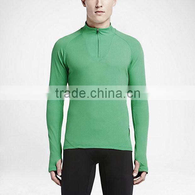 Custom wholesale fashion training tees long sleeve shirt Yoga sport tops
