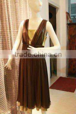 silk dress