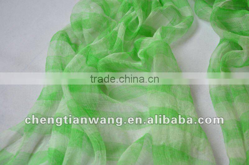 hot sale latest fanshion lady 40%silk 60%wool blend scarf