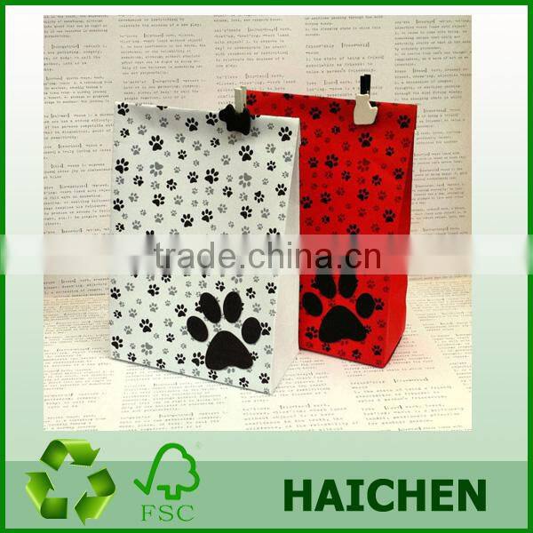 Paw Prints Gift Bag