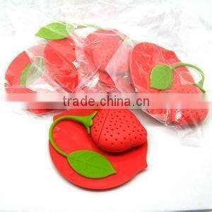New style different fashion silicone custom mesh tea strainer with customized logo