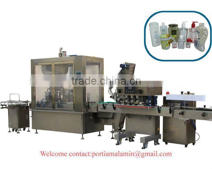 Bottle filling packing line