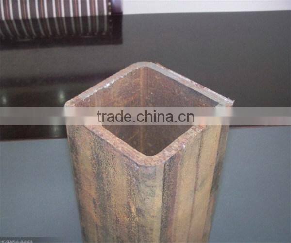 black square pipe/square tube/steel pipe in stock