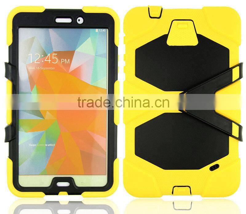 For Samsung Galaxy Tab 4 8.0 T330 heavy duty shockproof case with kickstand