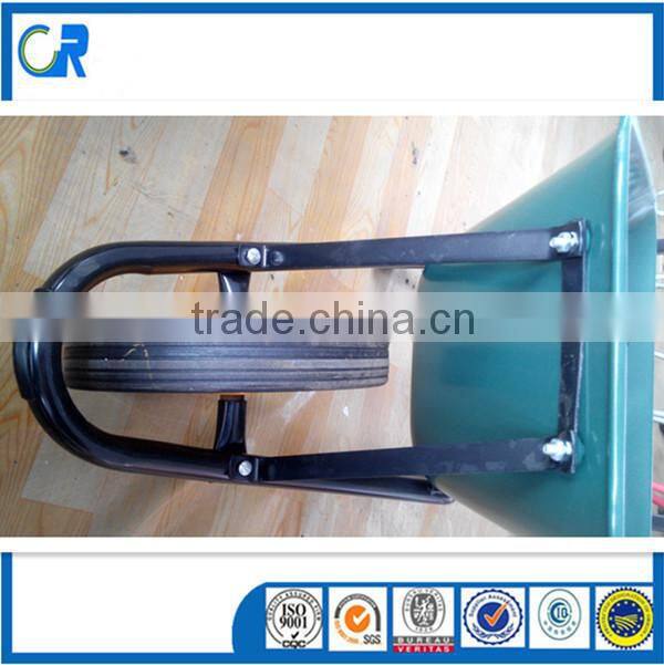Qingdao manufacturer solid tyre wheel barrow
