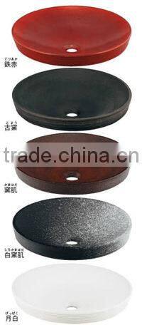 Natural material ceramic of KAKUDAI round wash basin