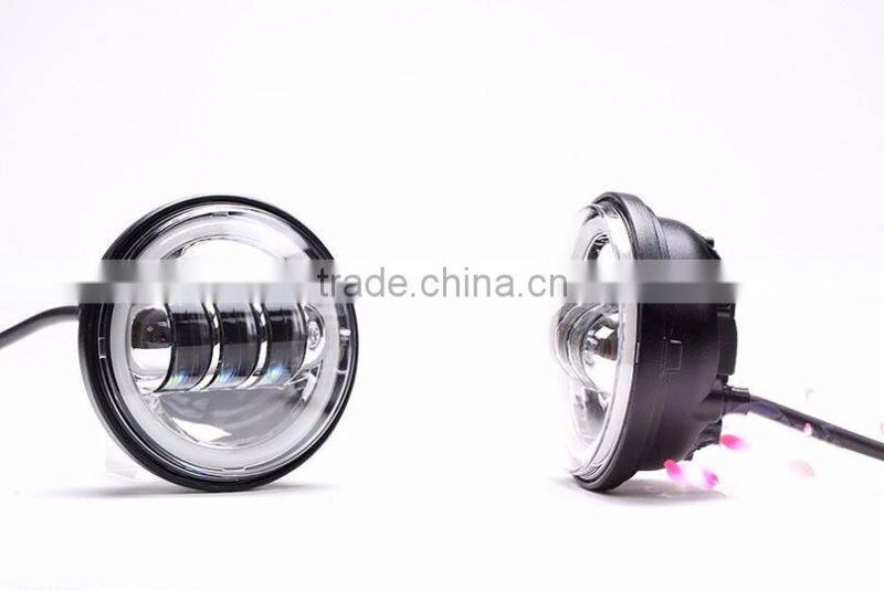 4-1/2" 4.5 inch Fog Light Auxiliary Bulb Motorcycle Daymaker Projector Spotlight Driving Lamp Headlight for Harley motorcycle