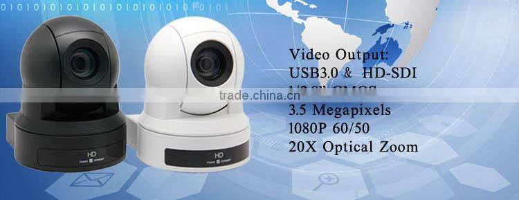 usb&sdi PTZ camera widely used in audio sound system