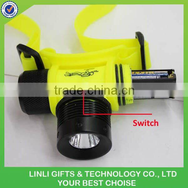 Cree Underwater Q5 Diving Head Lamp