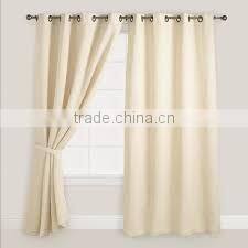 gromment eyelet new design curtain for home, hotel, cafe, office