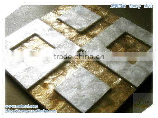 Formative capiz seashell wall panel shell wall tile