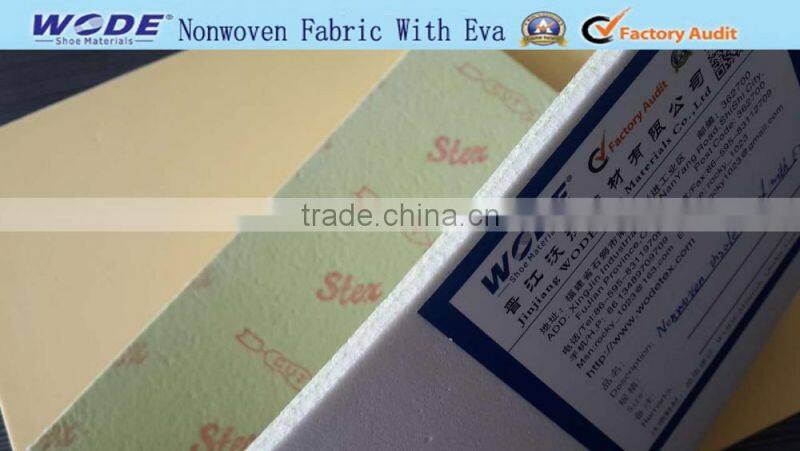 Composite Materials for Shoe Nonwoven Insole With EVA