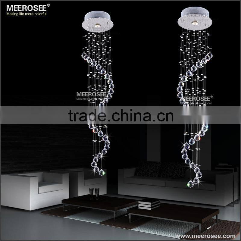 China Supplier Decorative Long Ceiling Lihgt Modern Lighting Crystal for Staircase MD2365