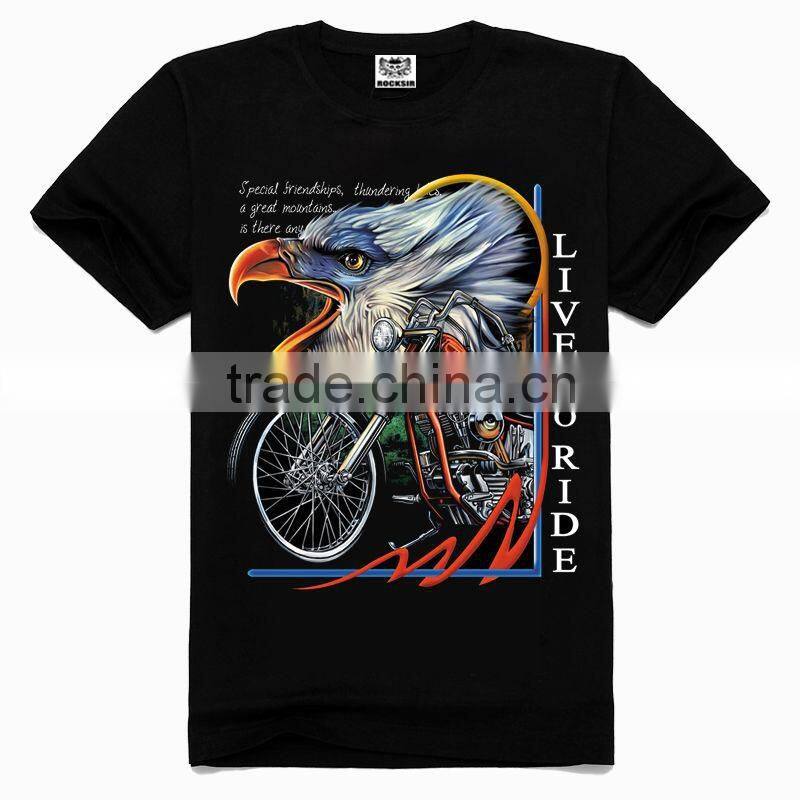 OEM 3d Printing Factory High quality Motor shirt, black girls rock t shirt, t-shirt 3d