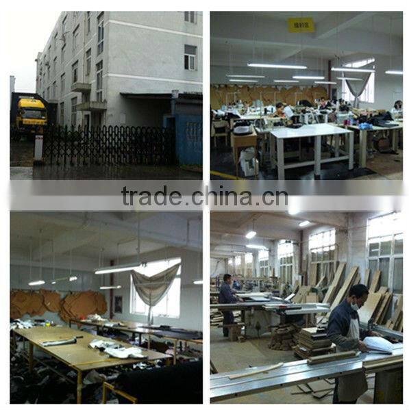 Italian style leather footstool (D-65B)