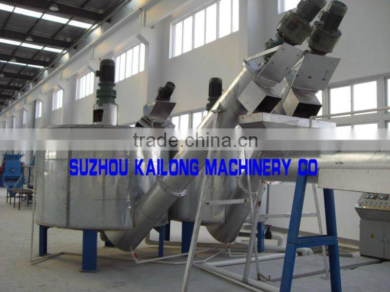 pet bottles recycling washing machine
